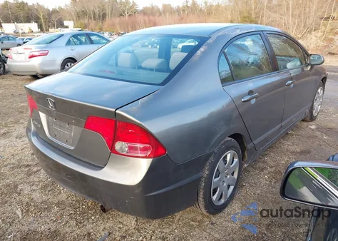 2007 Honda Civic Lx from USA, damaged, VIN 2HGFA165X7H505681